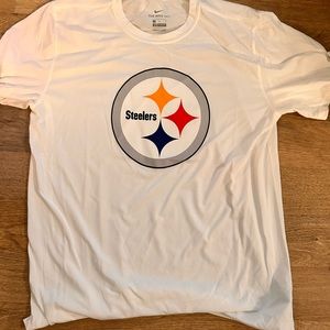 White Steelers shirt